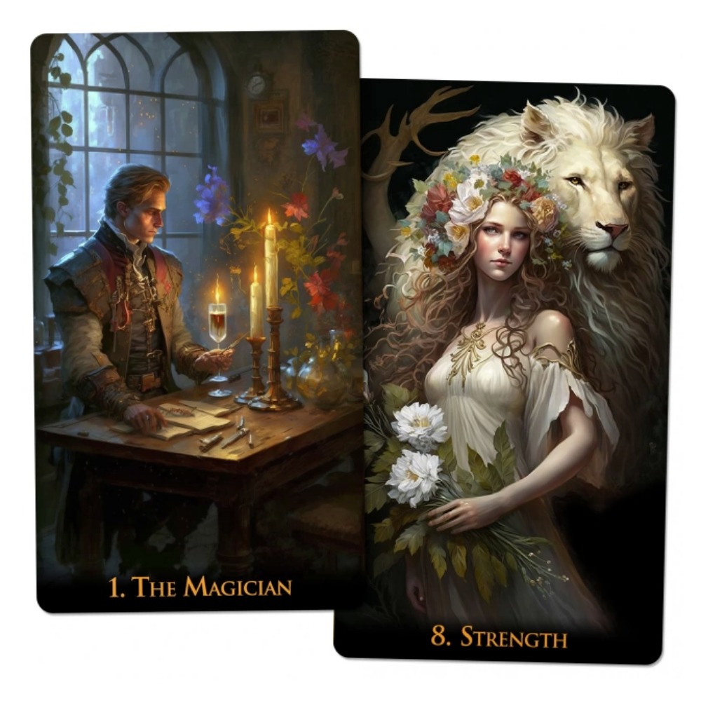 Baralho de tarô de 78 cartas d - Tarot Cards Deck With Guidebook avaliação e preço