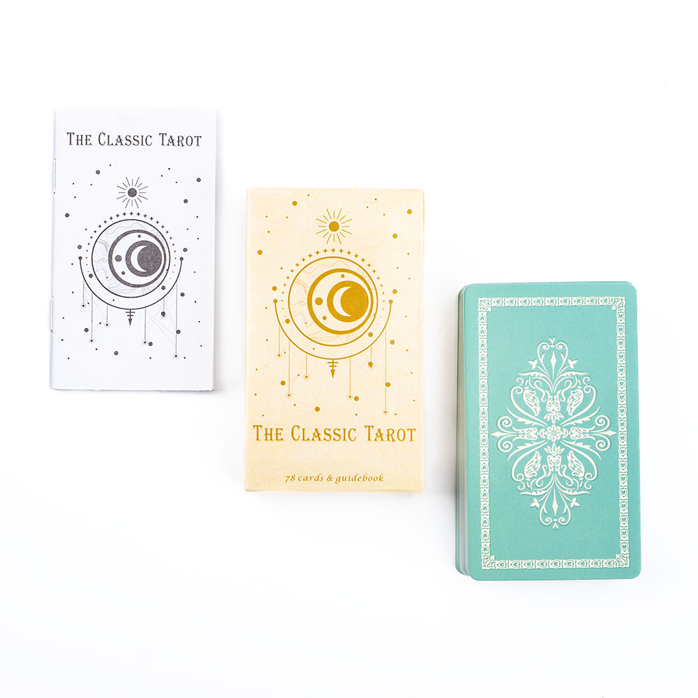 O clássico jogo de tabuleiro d - Tarot Cards Deck With Guidebook avaliação e preço