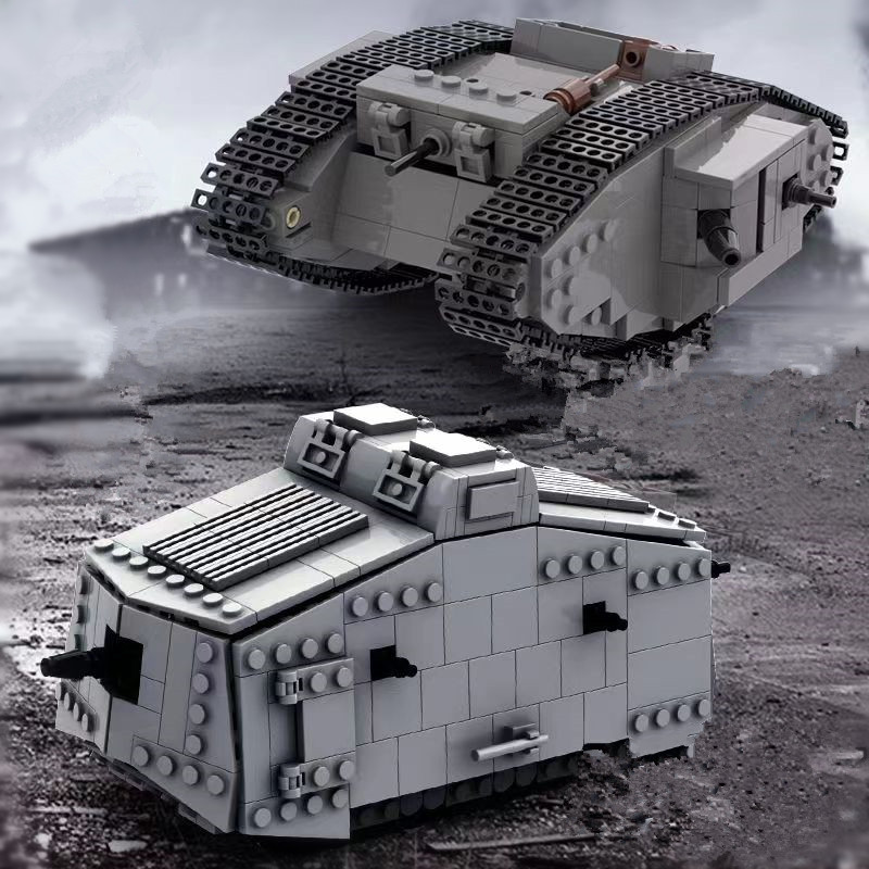 Conjunto de Blocos de Montar M - Lego Compatible Military Tank avaliação e preço