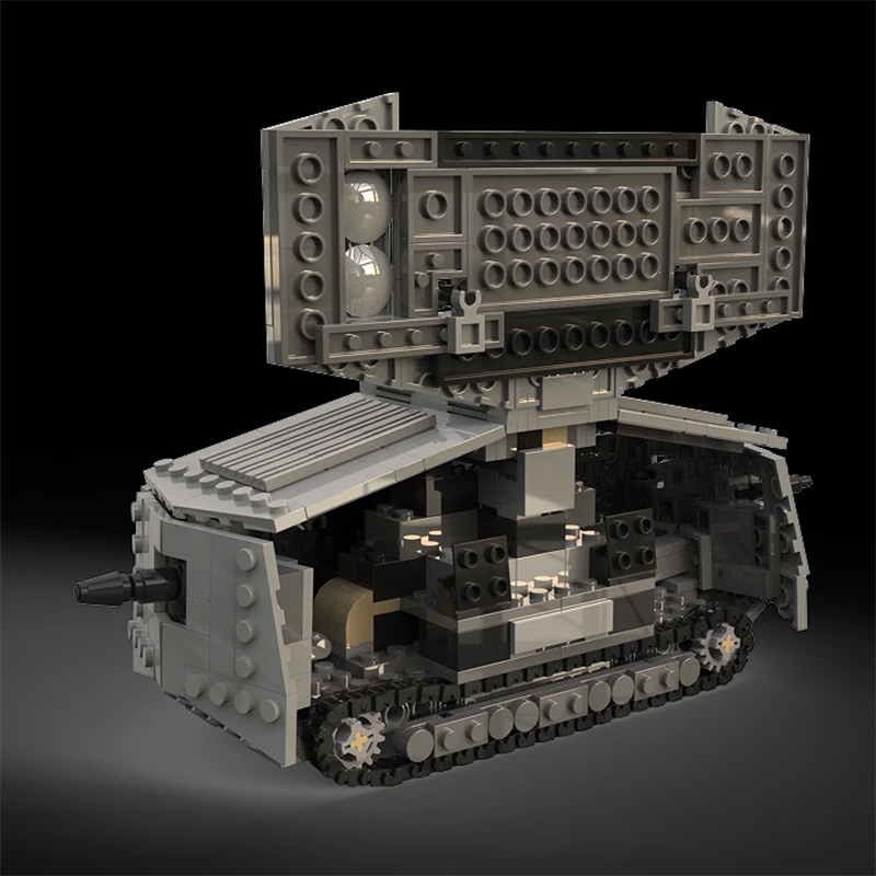 Moc ww1 alemanha militar a7v t - Lego Compatible Military Tank avaliação e preço